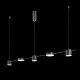 Подвесной светодиодный светильник Crystal Lux Tristan SP5 L1200 Black. 