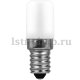 Лампа светодиодная Feron E14 2W 2700K Цилиндр Матовая LB-10 25295. 