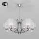 Подвесная люстра Eurosvet Fabiola 60124/6 хром Smart. 