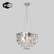 Подвесная люстра Eurosvet Lianna 10123/6 хром/прозрачный хрусталь Strotskis Smart. 