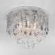 Подвесная люстра Eurosvet Lianna 10123/6 хром/прозрачный хрусталь Strotskis Smart. 