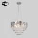 Подвесная люстра Eurosvet Lianna 10123/8 хром/прозрачный хрусталь Strotskis Smart. 