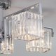 Потолочная люстра Eurosvet April 10126/5 хром/прозрачный хрусталь Strotskis Smart. 
