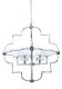 Подвесная люстра Lumina Deco Baltimore LDP 8020-6 CHR+WT. 