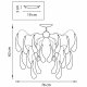 Потолочная люстра Lightstar Manica 794124. 