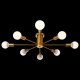 Потолочная люстра Natali Kovaltseva Loft LOFT 75140/8C GOLD. 
