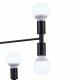 Люстра на штанге Natali Kovaltseva Loft Lux 2 LOFT LUX 75129/8C BLACK. 