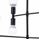 Люстра на штанге Natali Kovaltseva Loft Lux 2 LOFT LUX 75129/8C BLACK. 