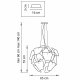 Подвесной светильник Lightstar Planaria 808010. 