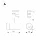 Трековый светодиодный светильник Arlight LGD-Zeus-2TR-R67-10W Day4000 025906(1). 