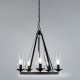 Подвесная люстра Arte Lamp Dalim A7014SP-5BK. 