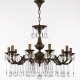 Подвесная люстра Bohemia Ivele Crystal AL7801 AL78101/10/250 A PD. 