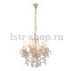 Подвесная люстра Lumina Deco Eliza LDP 7026-6+3 SL+GD. 