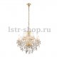 Подвесная люстра Lumina Deco Eliza LDP 7026-8+4 SL+GD. 