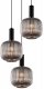 Подвесная люстра Lumina Deco Gato LDP 1217-3 GY+BK. 