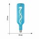 Лампа светодиодная Uniel E27 5W синий Led-SF21-5W/Soho/E27/CW Blue GLS77BL UL-00007628. 