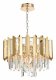Подвесная люстра Natali Kovaltseva Amazone AMAZONE 81444/8C GOLD. 