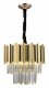 Подвесная люстра Natali Kovaltseva Delta Ii DELTA II 81449/5C GOLD. 