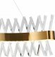 Подвесная люстра Natali Kovaltseva LED LAMPS 81357 GOLD SATIN. 