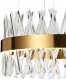 Подвесная люстра Natali Kovaltseva LED LAMPS 81358 GOLD SATIN. 