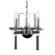 Бра Crystal Lux Marron AP2 Chrome. 