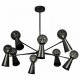 Подвесная люстра Loft IT Halley 10046/8 Black. 