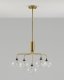 Подвесная люстра Moderli Santa V2191-P. 