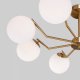 Подвесная люстра Eurosvet Frost 70154/8 латунь. 