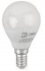 Лампа светодиодная ЭРА E14 8W 2700K матовая LED P45-8W-827-E14 R Б0050697. 