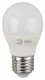 Лампа светодиодная ЭРА E27 10W 2700K матовая LED P45-10W-827-E27 R Б0050698. 