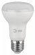 Лампа светодиодная ЭРА E27 8W 2700K матовая LED R63-8W-827-E27 R Б0050701. 