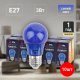 Лампа светодиодная ЭРА E27 3W 3000K синяя ERABL50-E27 Б0049578. 