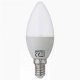 Лампа светодиодная Horoz E14 6W 3000K матовая 001-003-0006. 