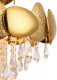 Подвесная люстра Natali Kovaltseva Valencia VALENCIA 91009/6C GOLD. 