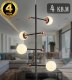 Подвесной светильник Natali Kovaltseva Loft Led LED LAMPS 81338 GOLD BLACK. 