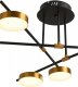 Потолочная люстра Natali Kovaltseva Loft Led LED LAMPS 81101/6C GOLD BLACK. 