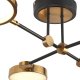 Потолочная люстра Natali Kovaltseva Loft Led LED LAMPS 81102/4C BRASS BLACK. 