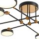Потолочная люстра Natali Kovaltseva Loft Led LED LAMPS 81102/6C BRASS BLACK. 