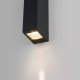 Уличный настенный светодиодный светильник Elektrostandard Blaze 35136/W черный 4690389179198. 