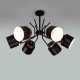 Потолочная люстра Eurosvet Batler 70133/6 черный. 