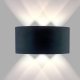 Настенный светодиодный светильник IMEX Cross IL.0014.0001-6 BK. 