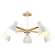 Потолочная люстра IMEX MD.4748-5-S WH+CH. 