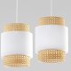 Подвесной светильник TK Lighting Boho 6531 Boho White. 