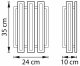 Бра Lightstar Argento 712624. 