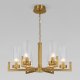 Подвесная люстра Eurosvet Arganie 60133/6 латунь. 