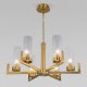 Подвесная люстра Eurosvet Arganie 60133/6 латунь. 