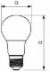 Лампа светодиодная Deko-Light  E27 40Вт 2700K 180159. 