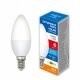 Лампа светодиодная Volpe E14 6W 6500K матовая LED-C37-6W/6500K/E14/FR/SLS UL-00008796. 
