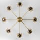 Потолочная люстра Eurosvet Grino 70139/8 латунь. 