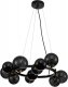 Подвесная люстра Indigo Molecola 11018/11P Black V000195. 